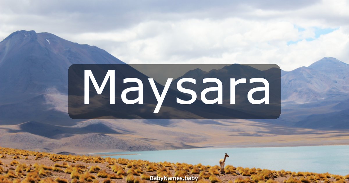 Maysara
