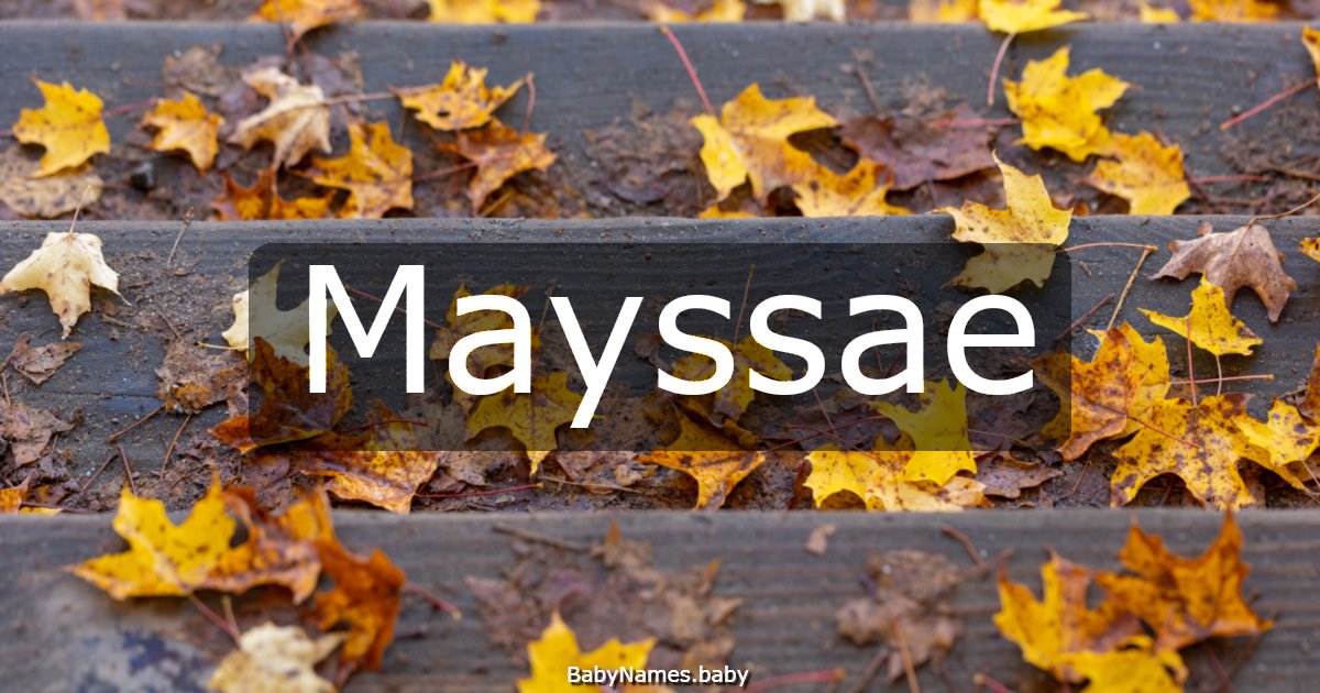 Mayssae