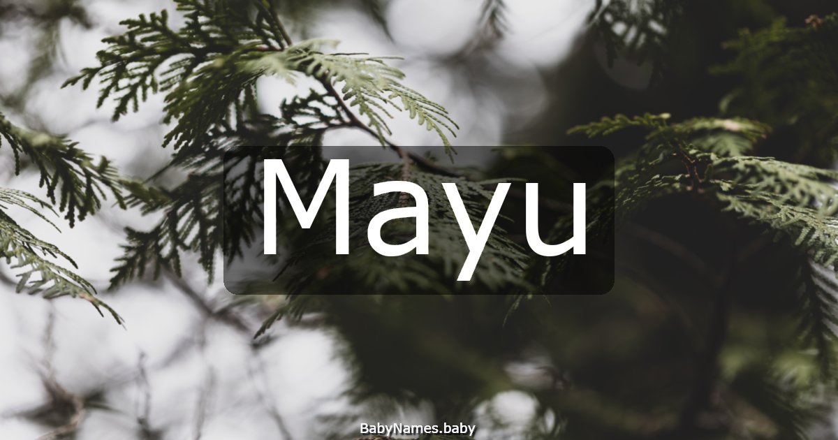 Mayu
