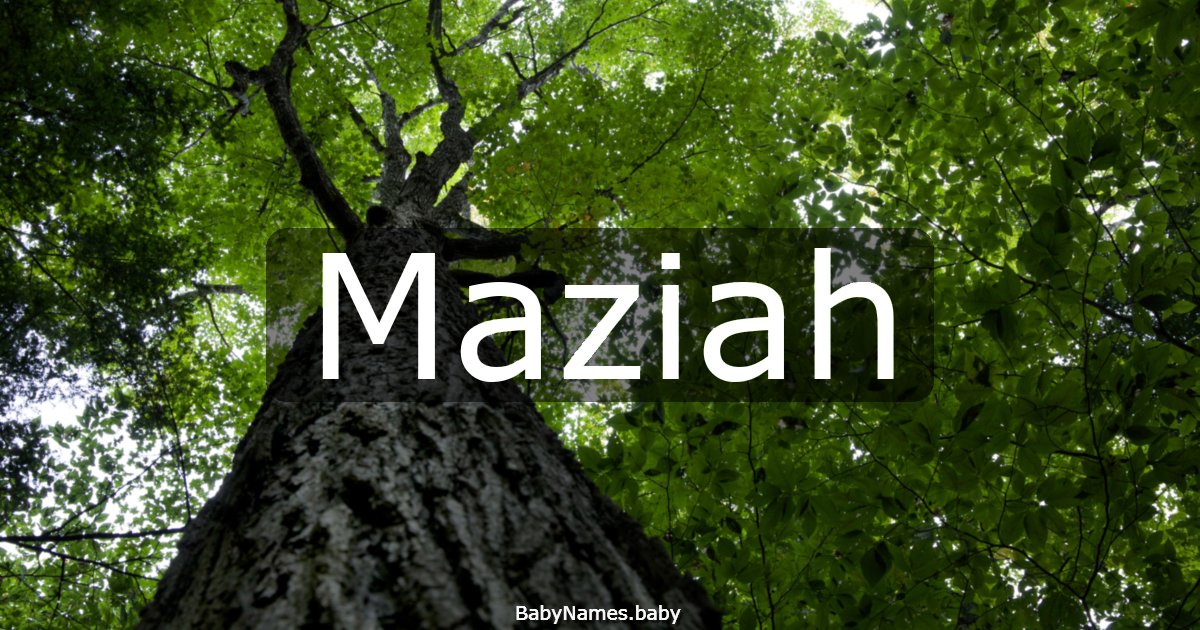 Maziah