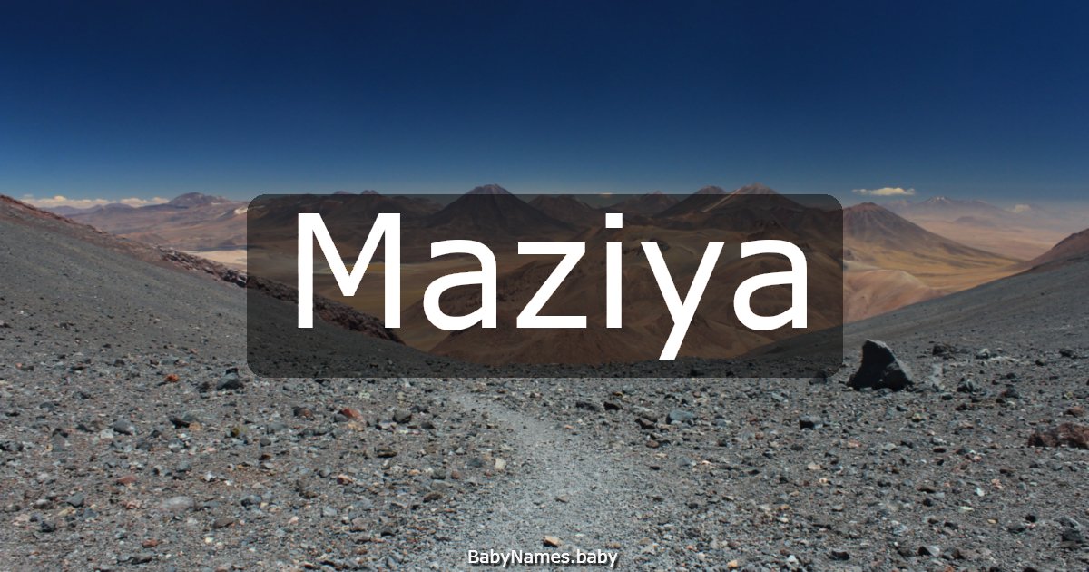 Maziya