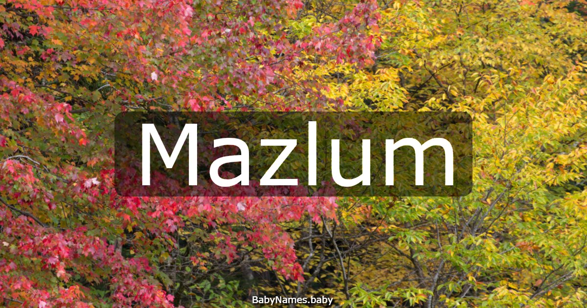 Mazlum
