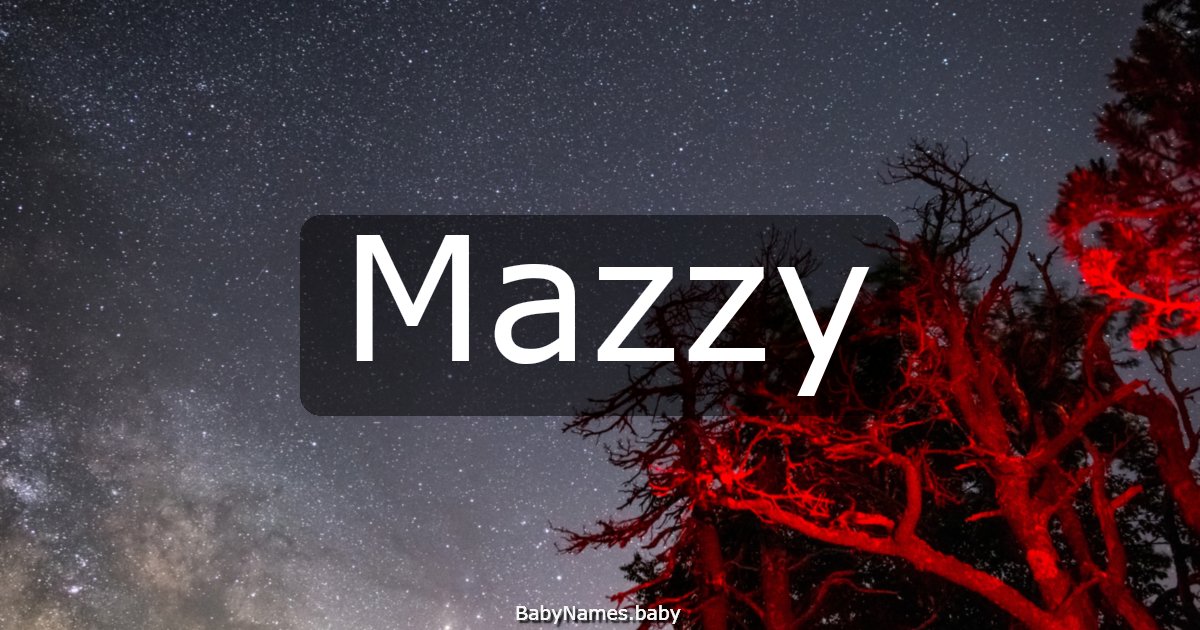 Mazzy
