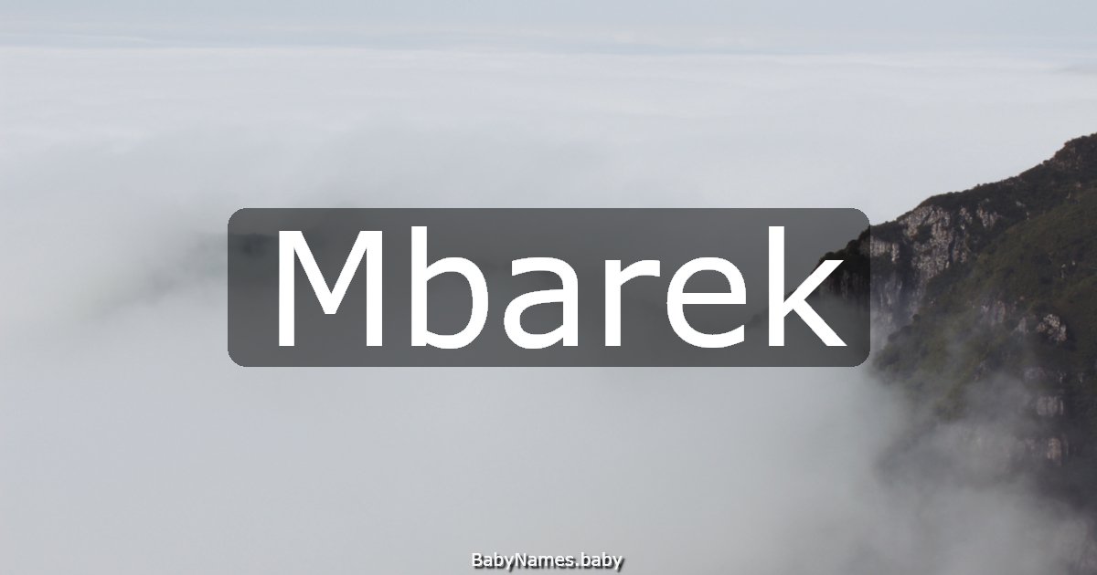 Mbarek