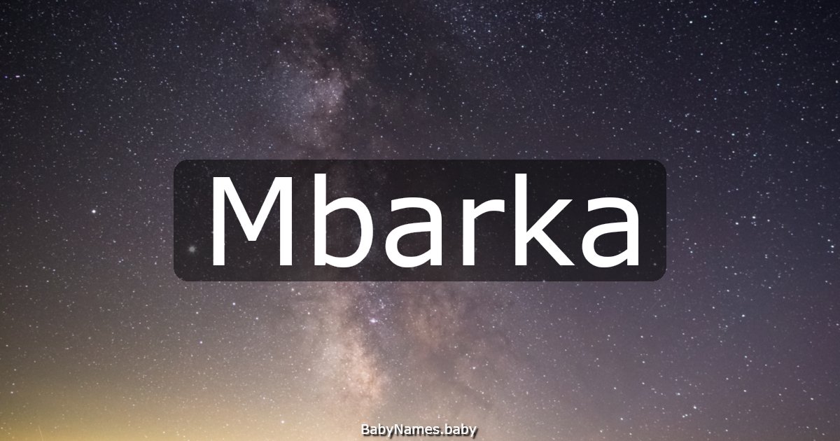 Mbarka