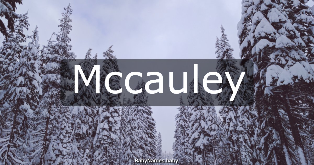 Mccauley