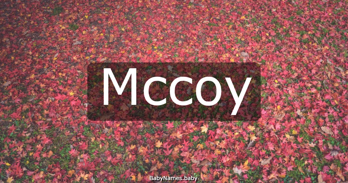 Mccoy