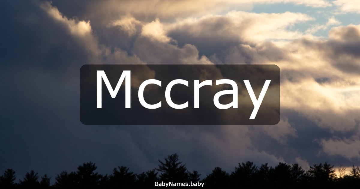 Mccray