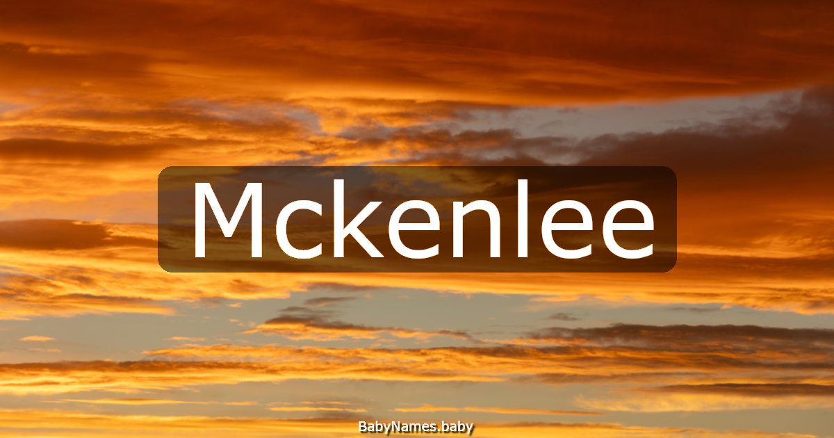 Mckenlee