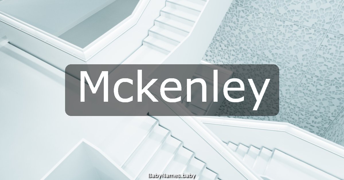 Mckenley