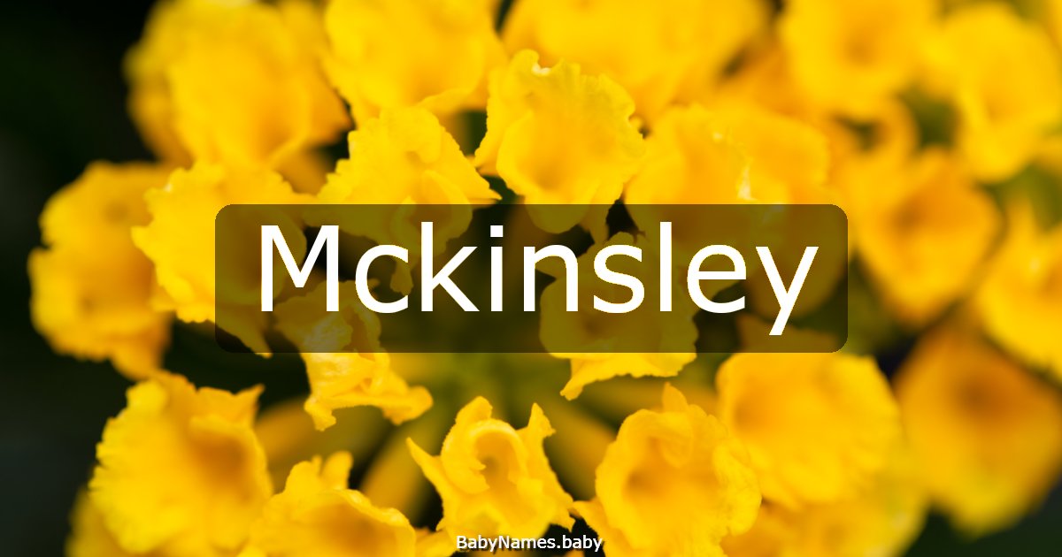 Mckinsley
