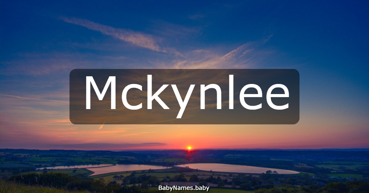 Mckynlee