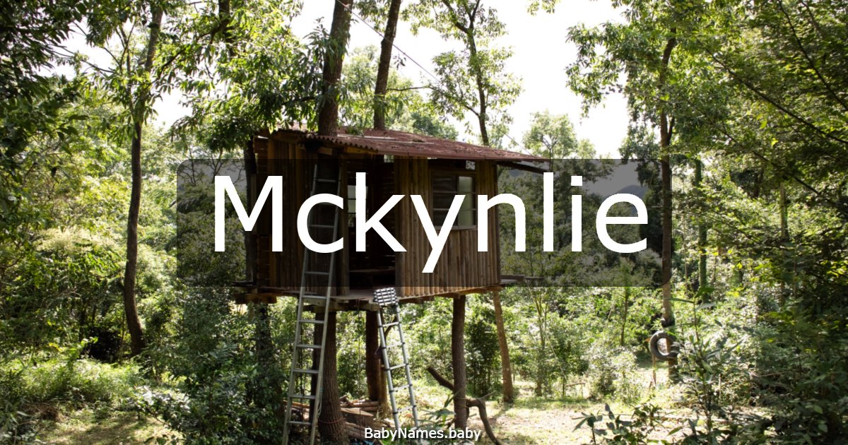 Mckynlie