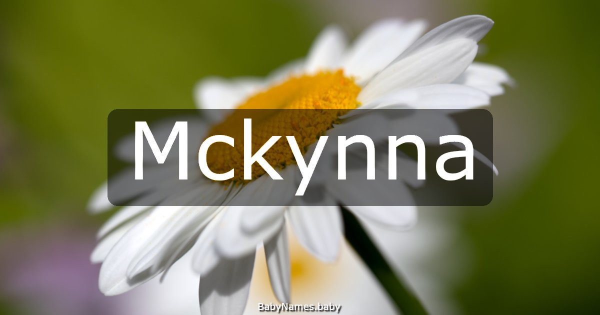 Mckynna