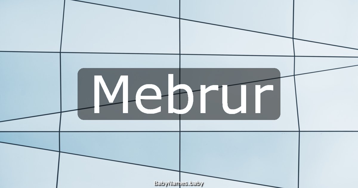 Mebrur