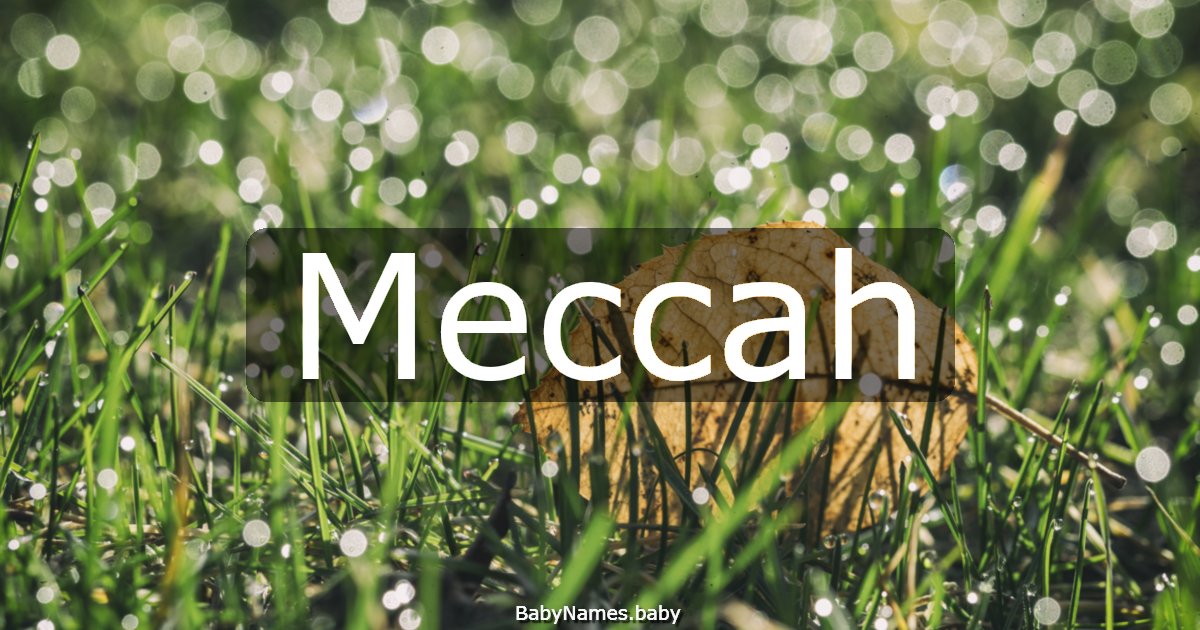 Meccah