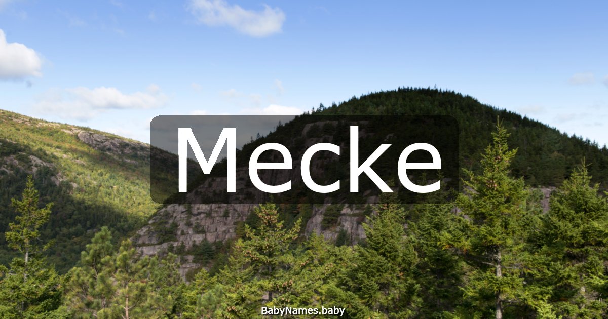 Mecke
