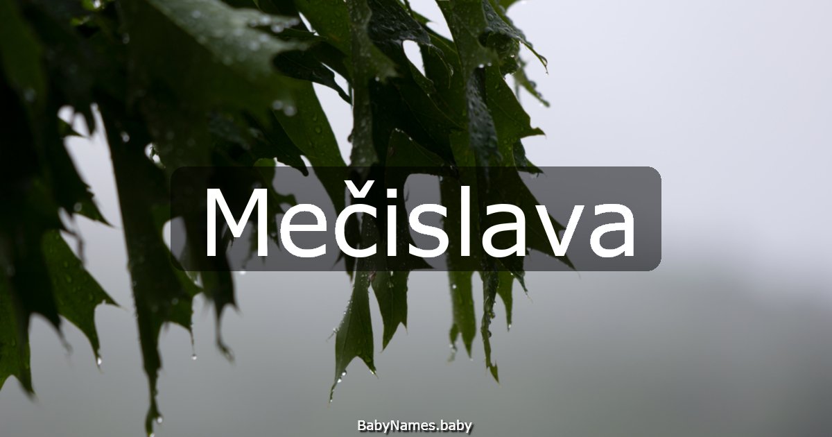 Mečislava