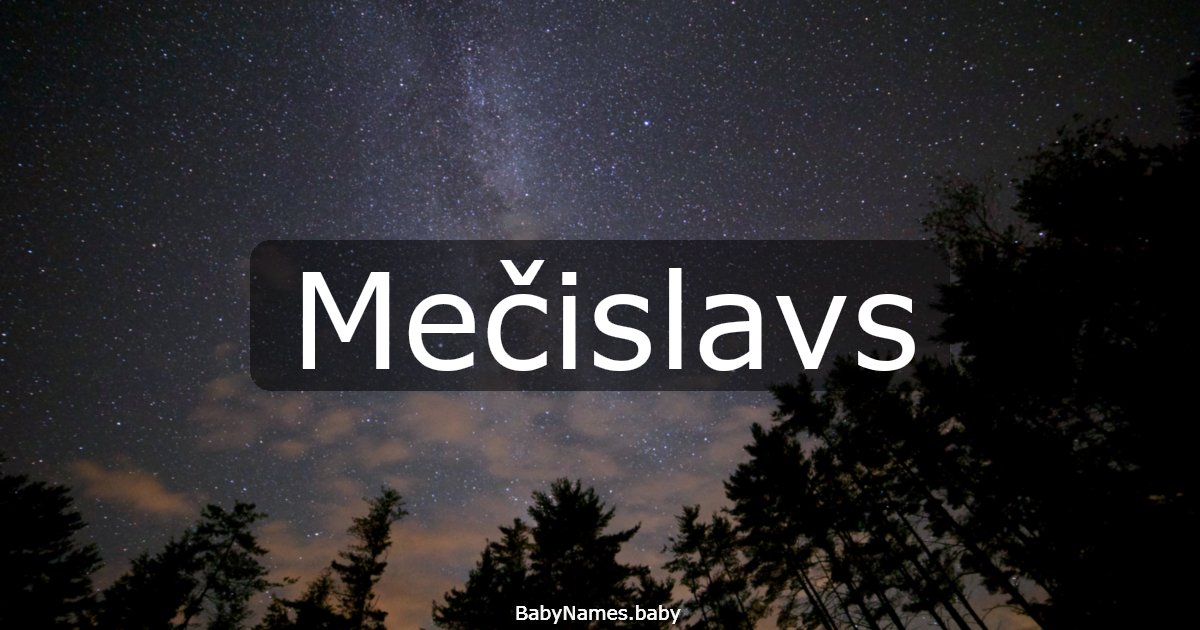 Mečislavs