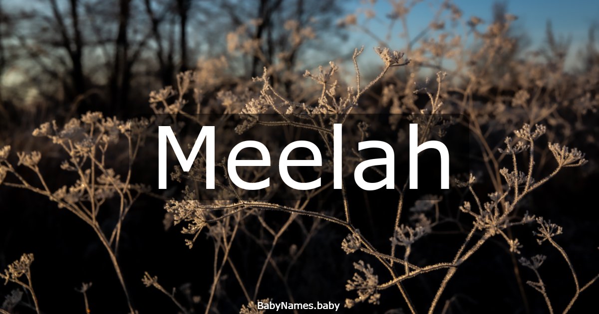 Meelah