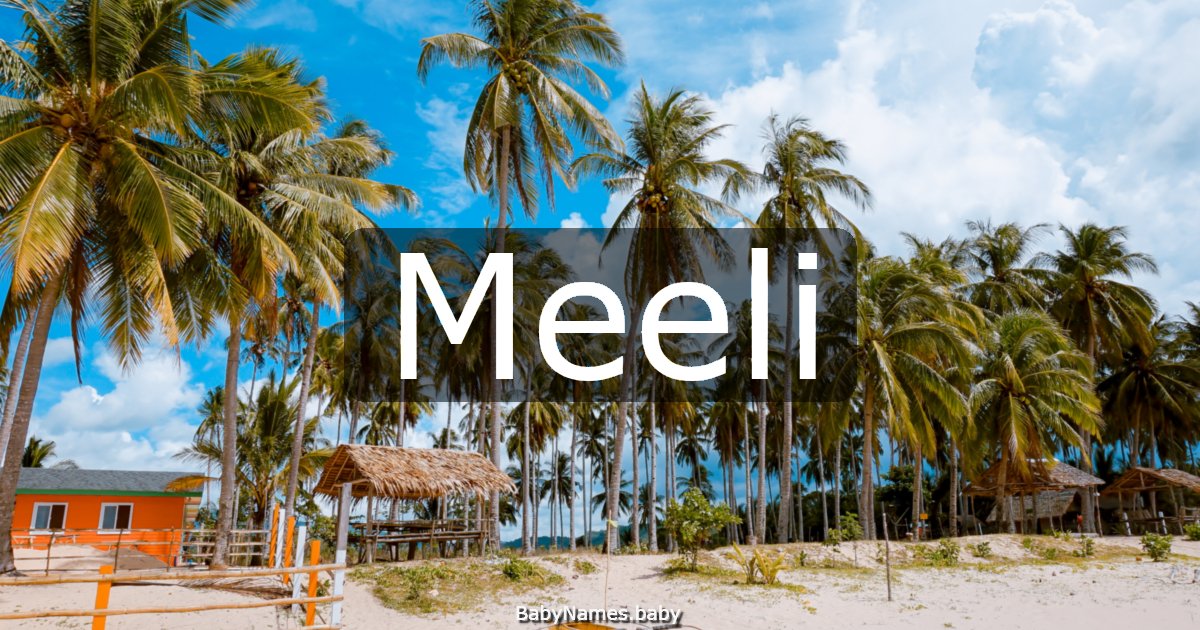 Meeli