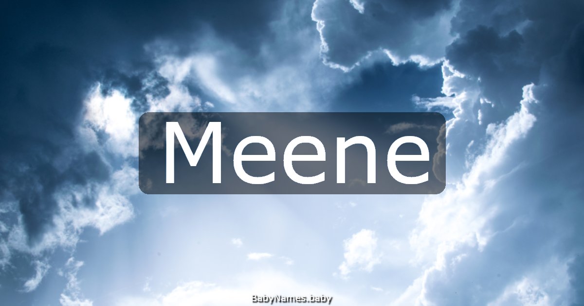 Meene