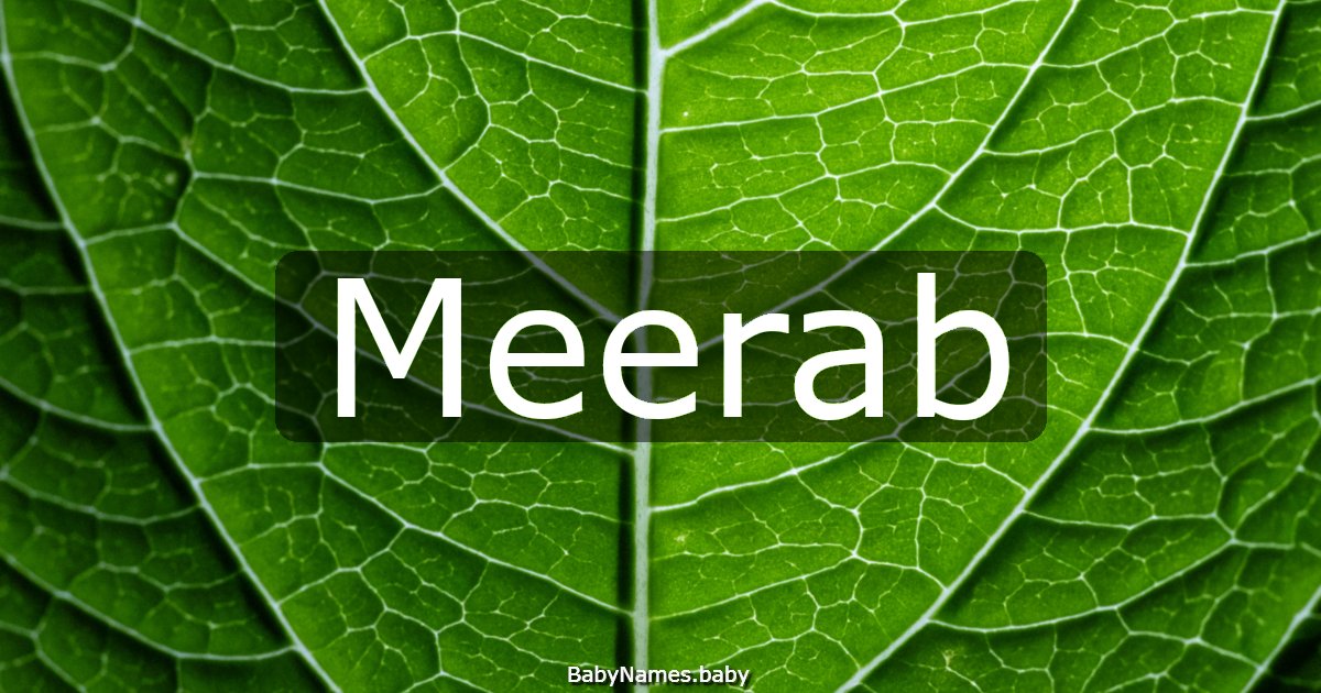 Meerab