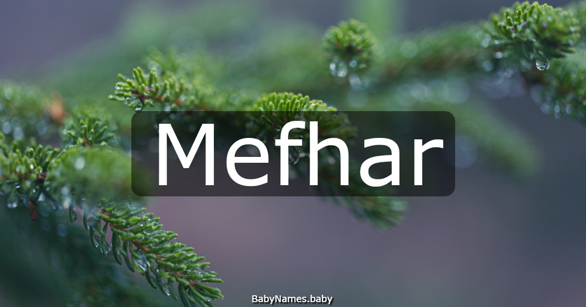 Mefhar
