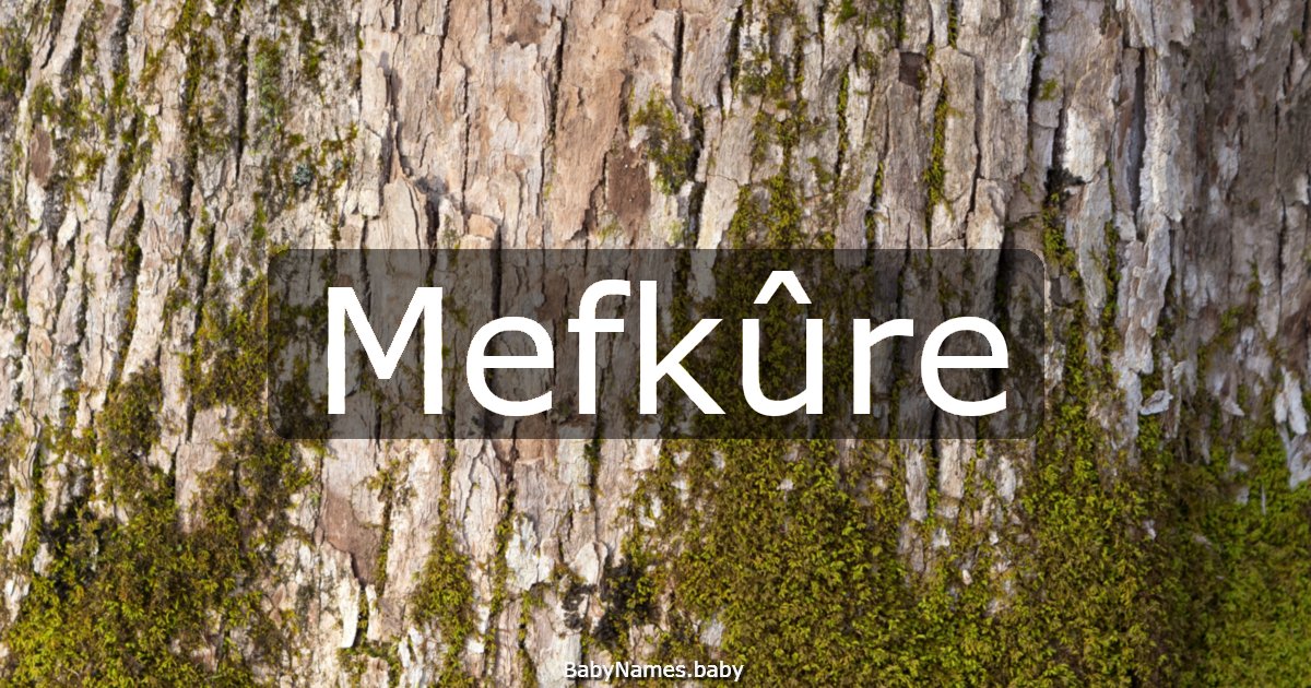 Mefkûre
