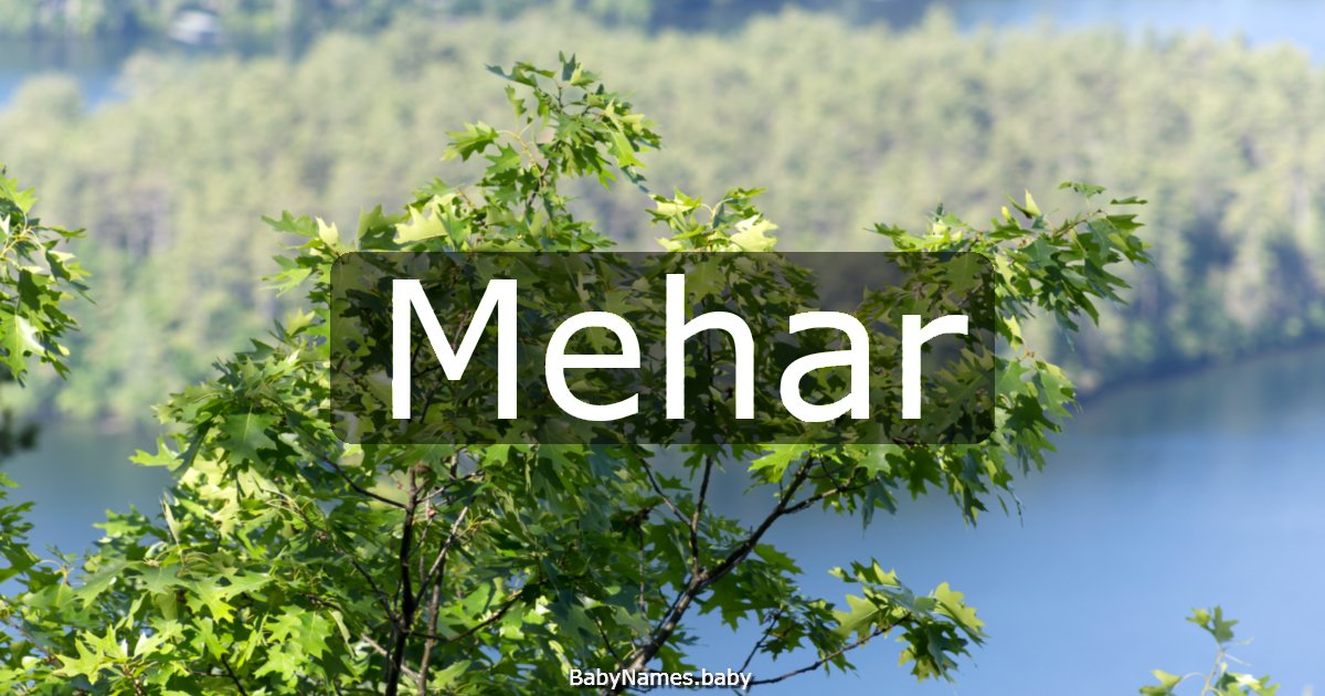 Mehar