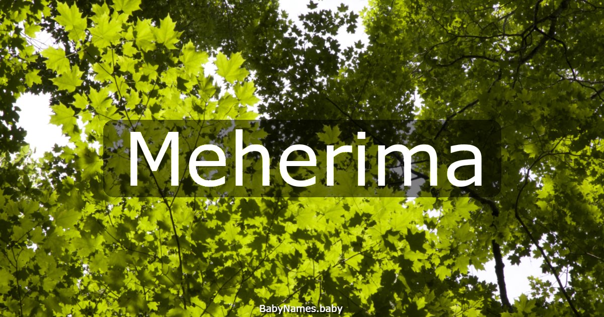 Meherima