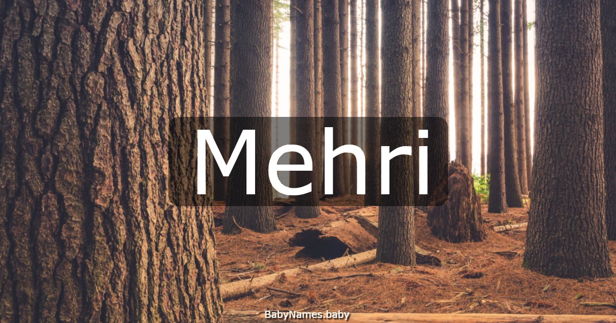 Mehri