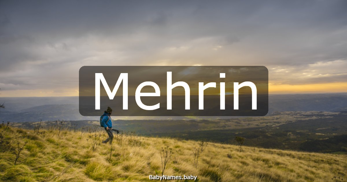 Mehrin