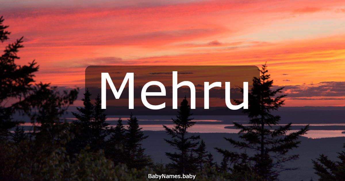 Mehru