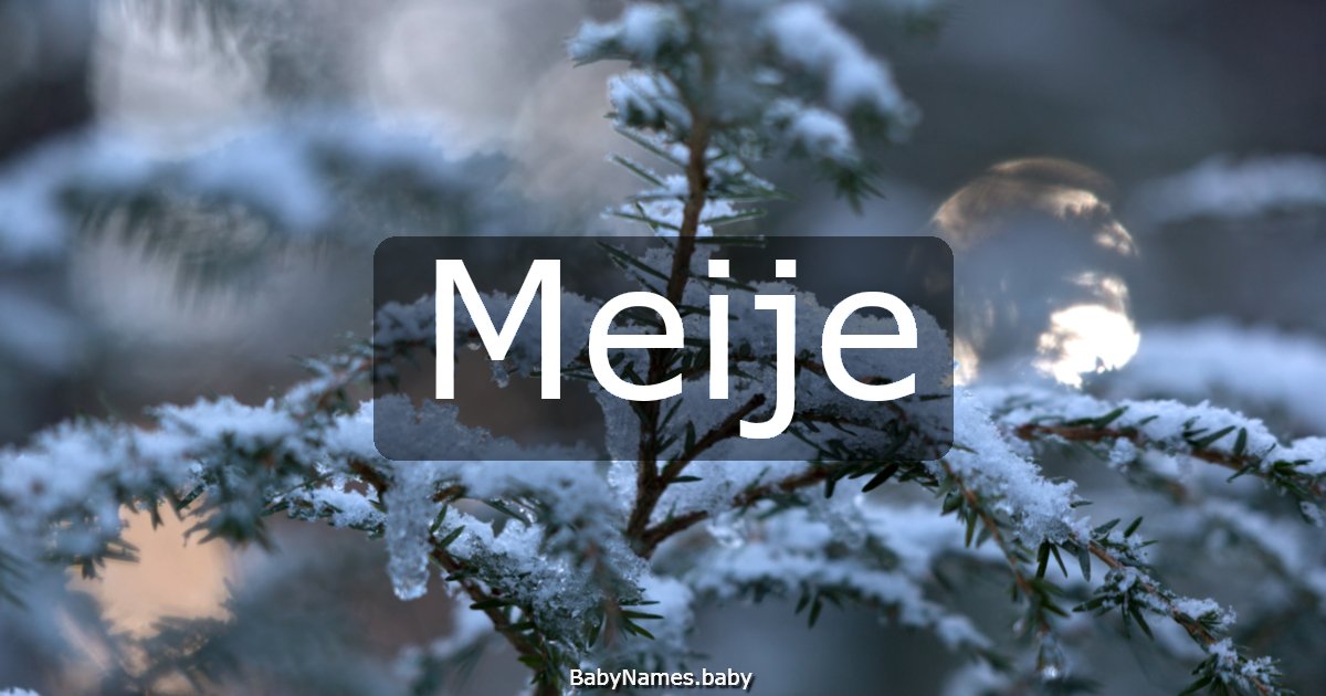 Meije
