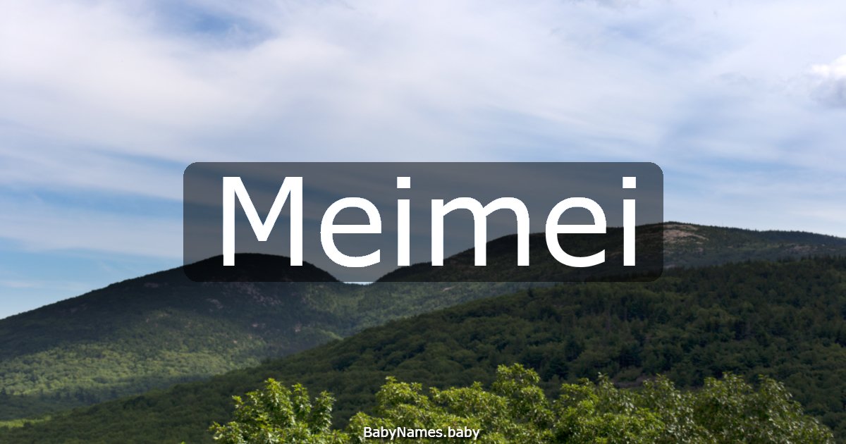 Meimei