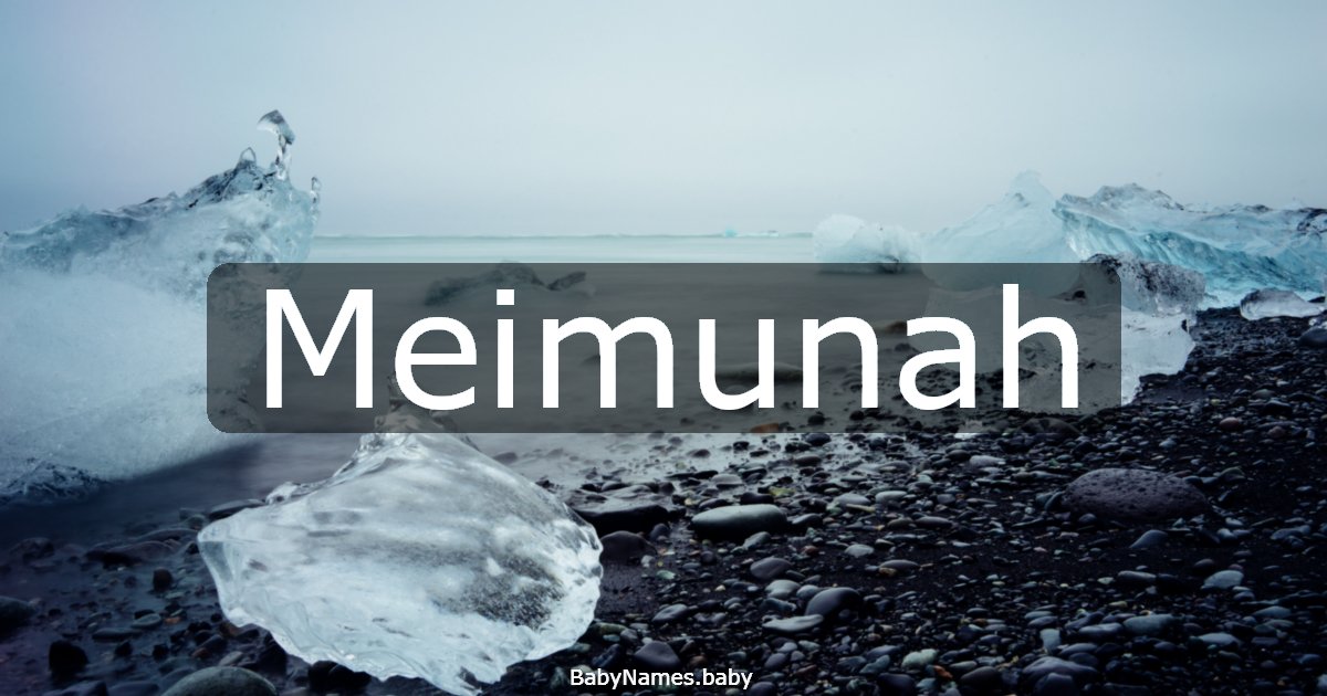 Meimunah