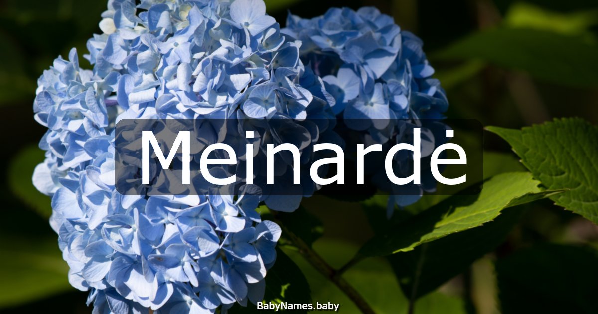 Meinardė