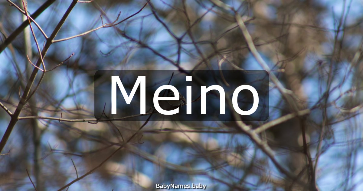 Meino