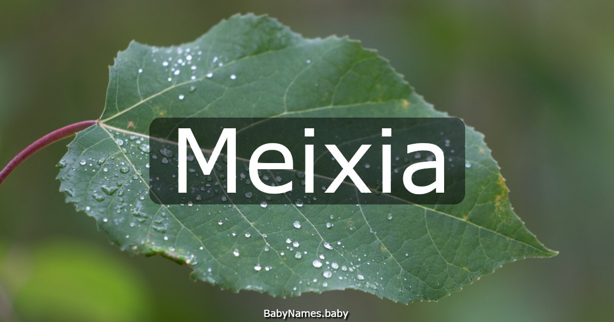 Meixia
