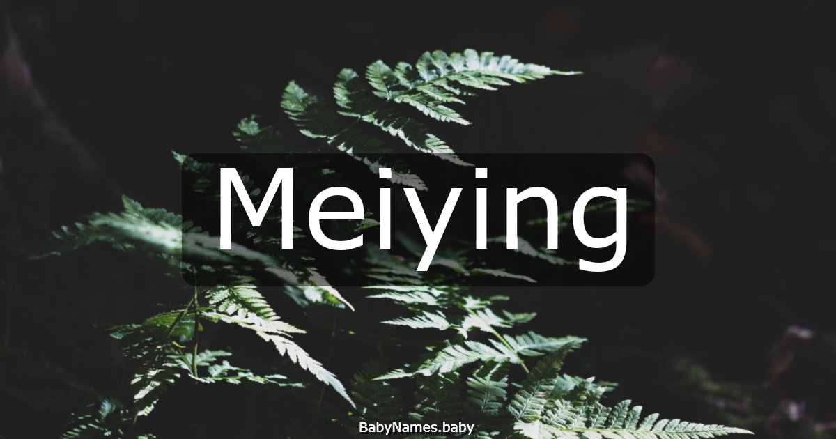 Meiying