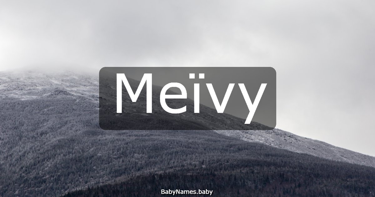 Meïvy