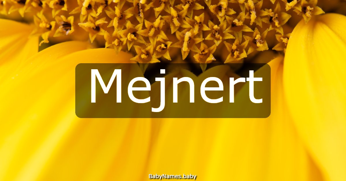 Mejnert
