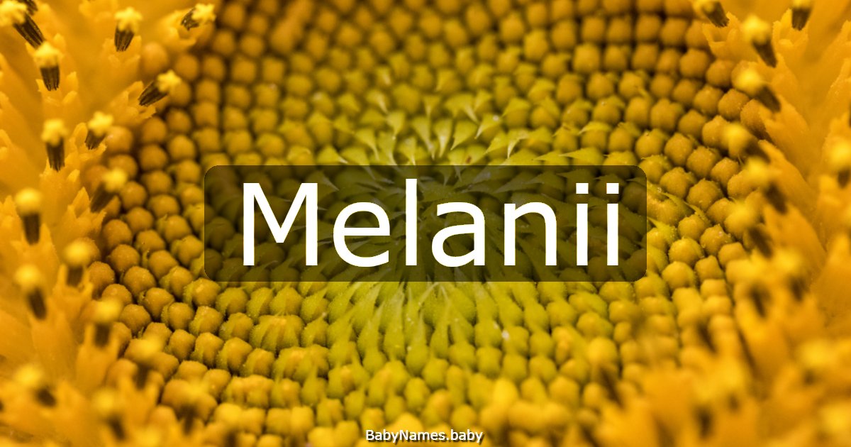 Melanii