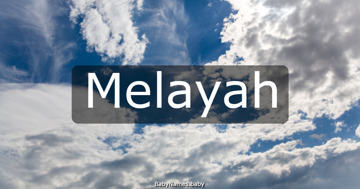 Melayah