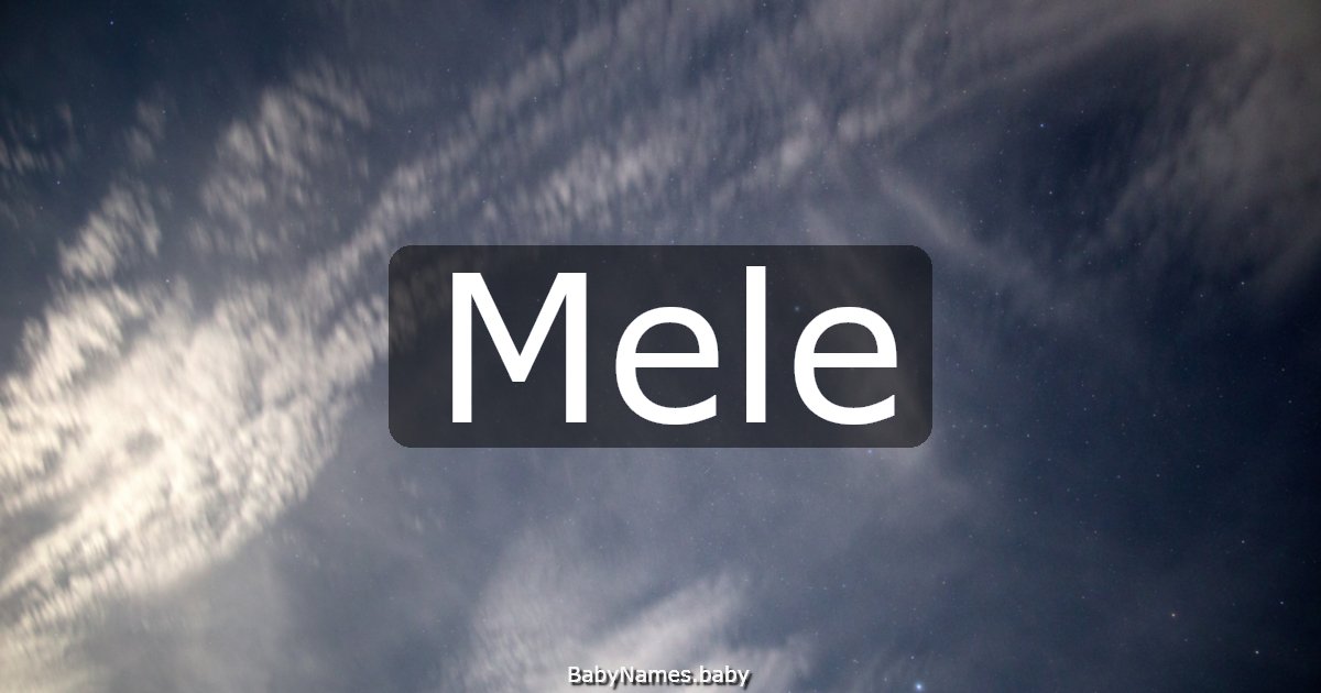 Mele