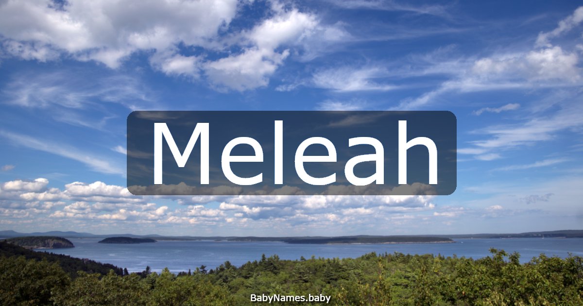 Meleah