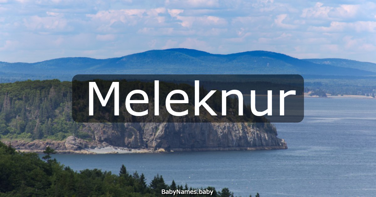Meleknur