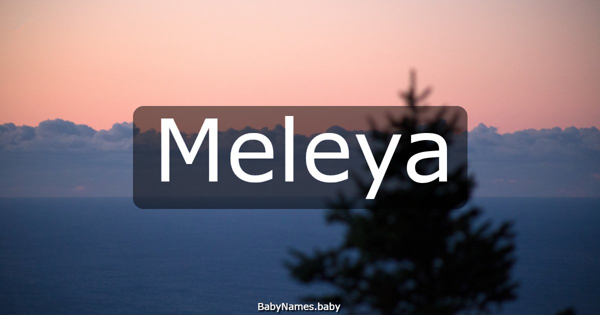 Meleya