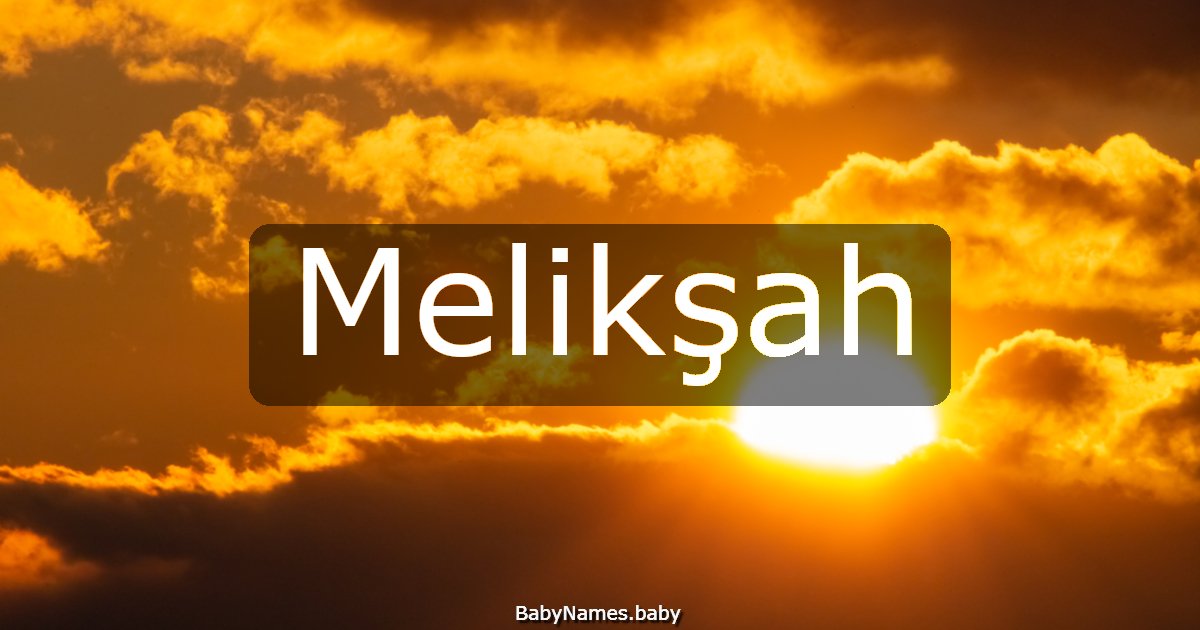 Melikşah